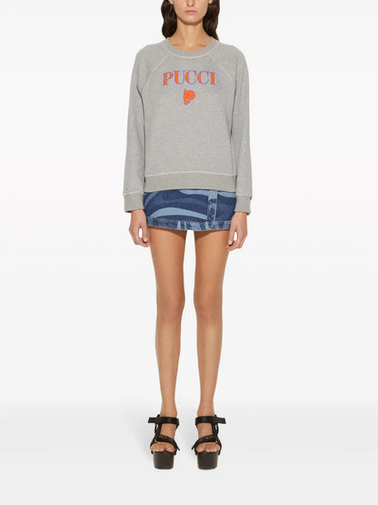Logo-Embroidered Cotton Sweatshirt