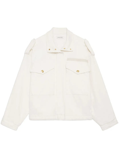 Audrey Logo-Buttons Jacket