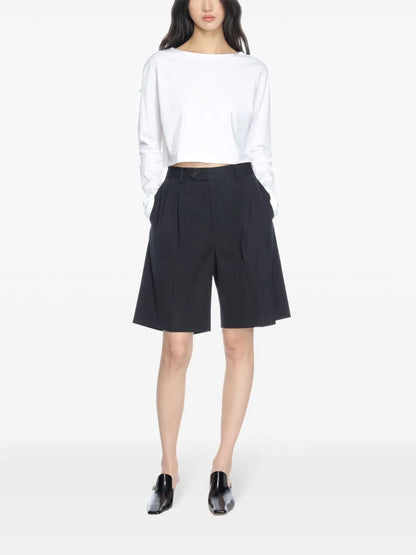 Boat-Neck Organic Cotton T-Shirt