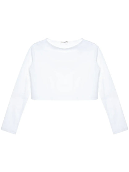 Boat-Neck Organic Cotton T-Shirt