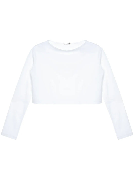 Boat-Neck Organic Cotton T-Shirt