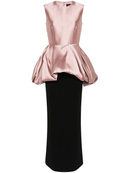 Emi Peplum-Detail Dress