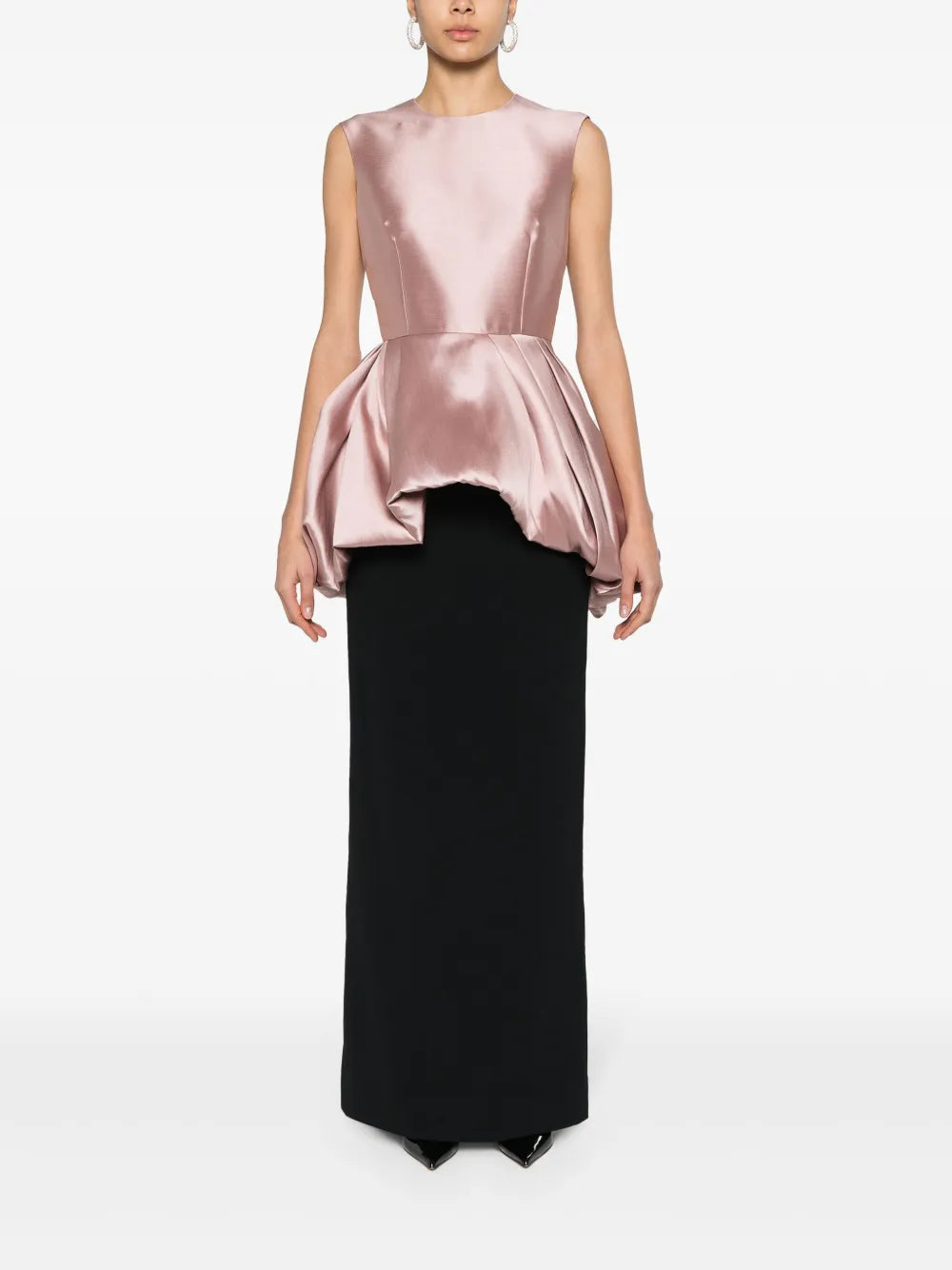 Emi Peplum-Detail Dress