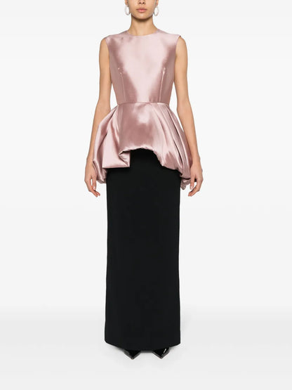 Emi Peplum-Detail Dress
