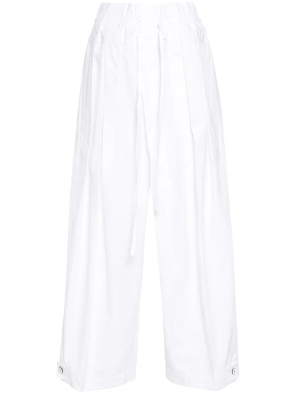 Poplin Cotton Trousers