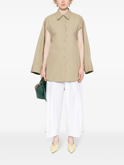 Poplin Cotton Trousers