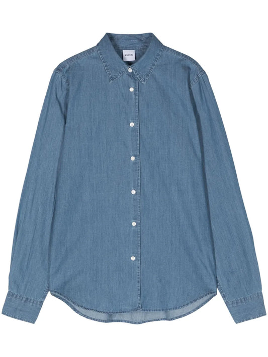Long-Sleeve Cotton Shirt