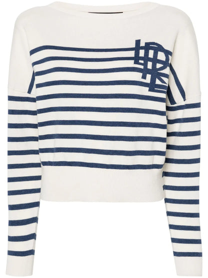 Hainvette Striped Cotton Jumper