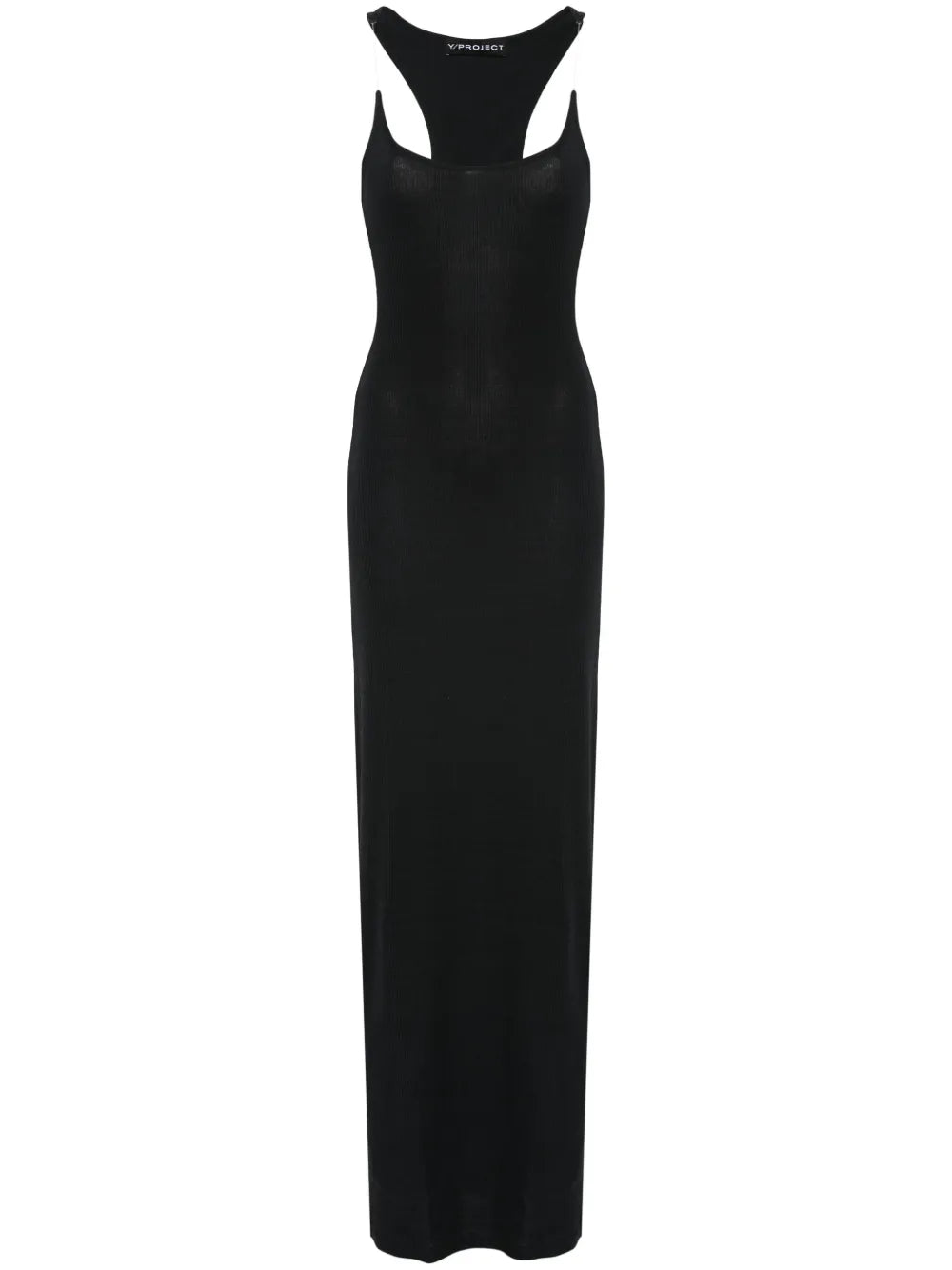 Fine-Ribbed Maxi Dress