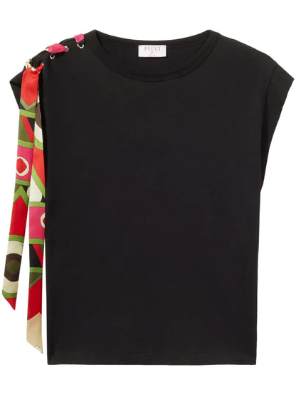 Vivara-Print Cotton T-Shirt