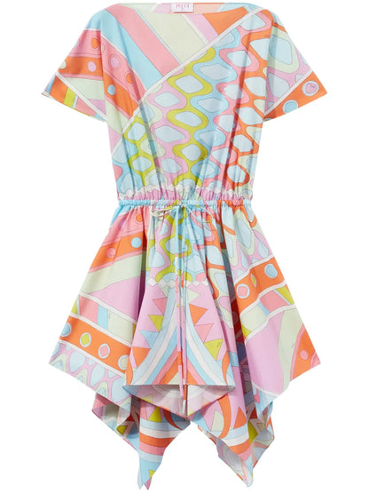 Vivara-Print Cotton Minidress