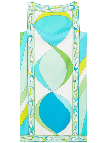 Pesci-Print Mini Dress