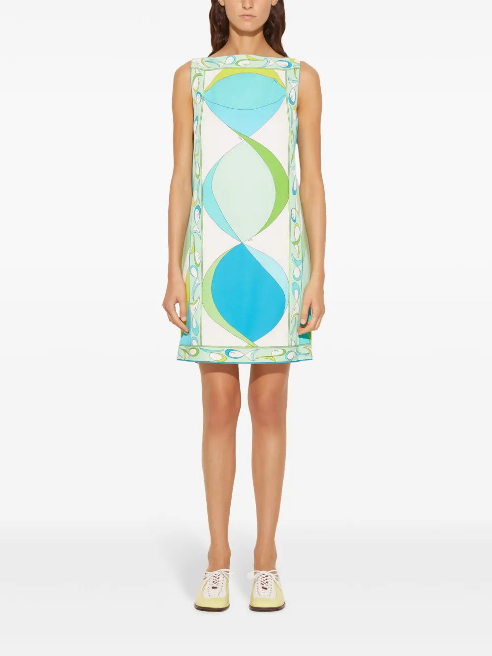 Pesci-Print Mini Dress