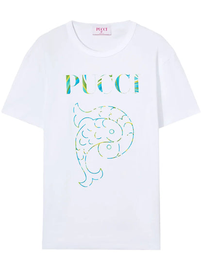 Logo-Print Cotton T-Shirt