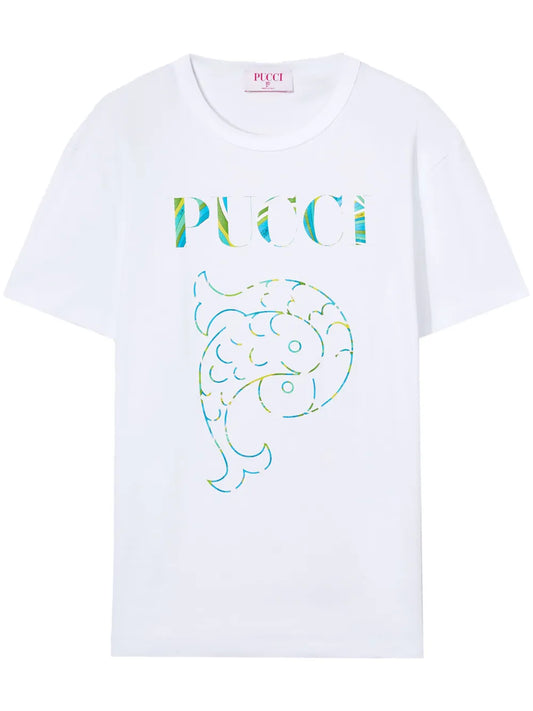 Logo-Print Cotton T-Shirt