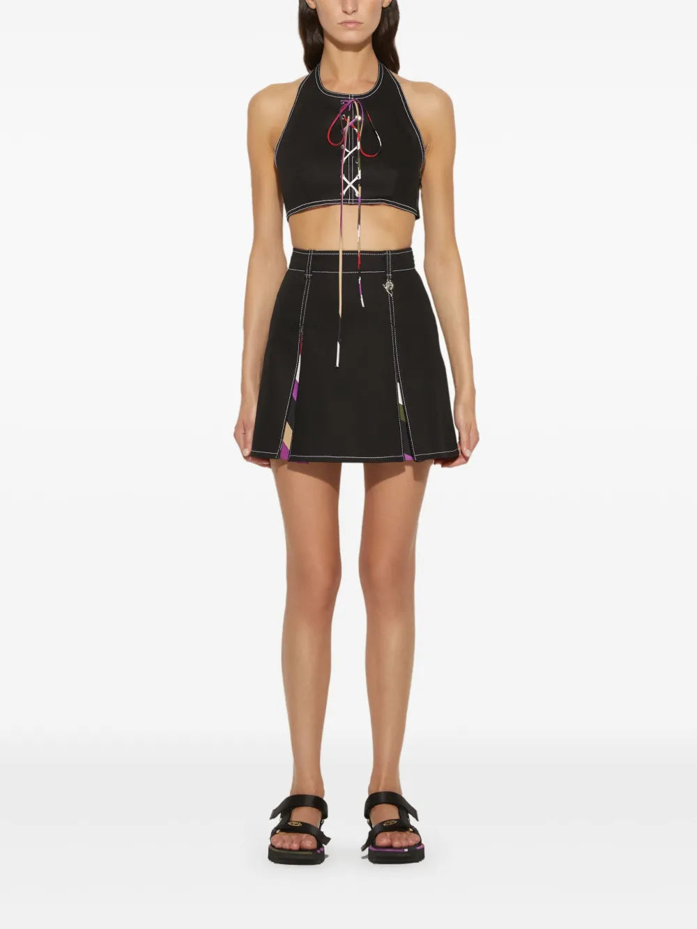 Lace-Up Top