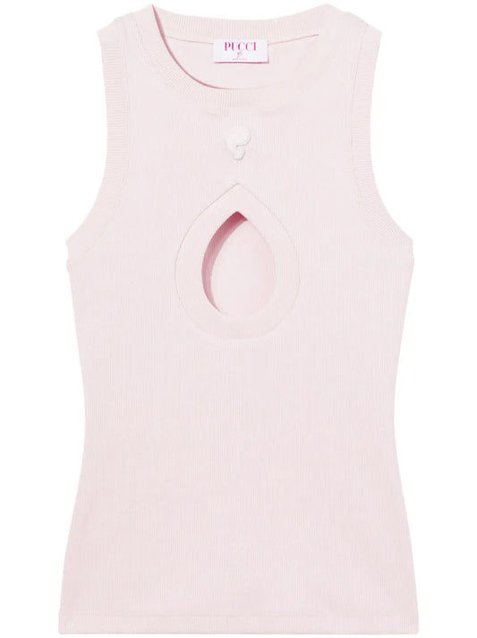 Ribbed-Knit Tank Top