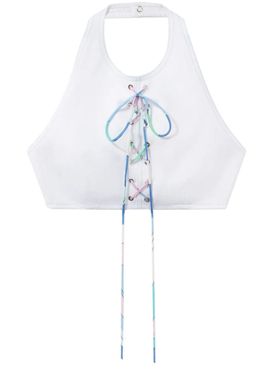 Lace-Up Top
