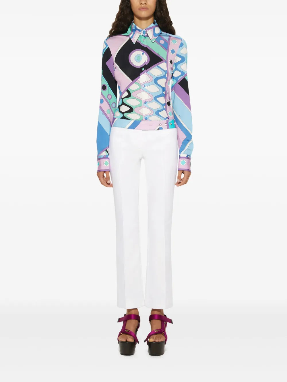 Vivara-Print Trousers