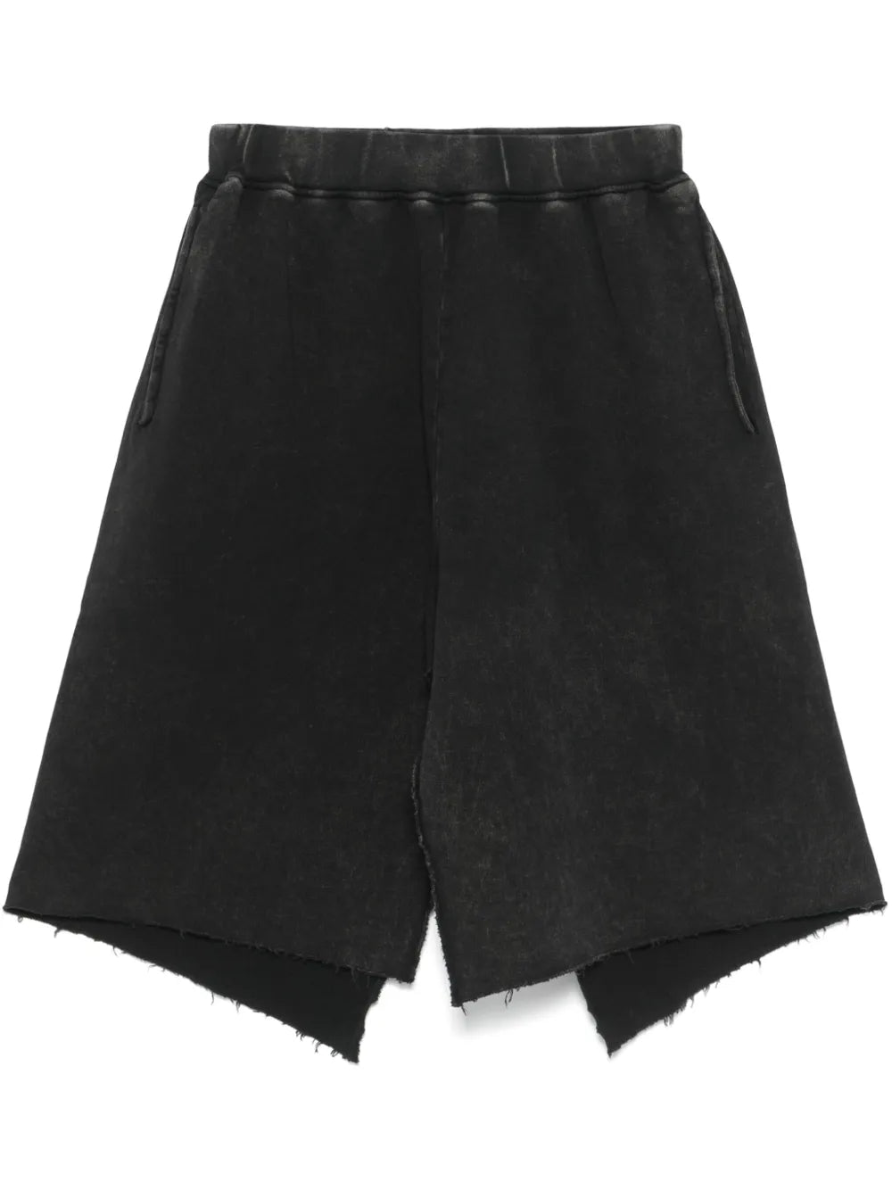 Acid Cut Off Midi Skirt
