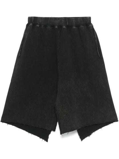 Acid Cut Off Midi Skirt