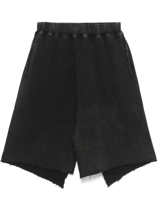 Acid Cut Off Midi Skirt