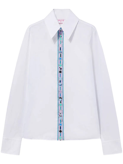 Vivara-Print Cotton Shirt