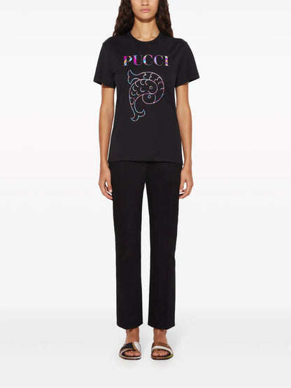 Logo-Print Cotton T-Shirt