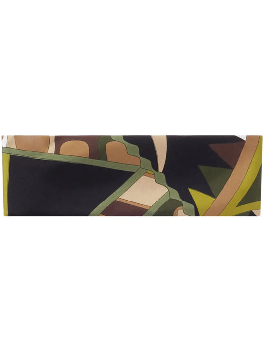 Vivara-Print Silk Bandeau Top