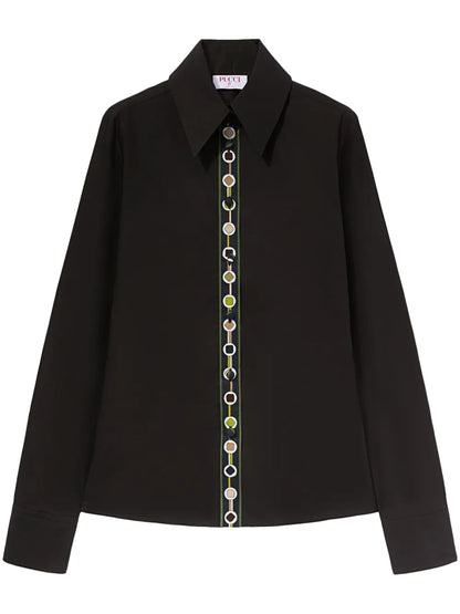 Vivara-Print Cotton Shirt