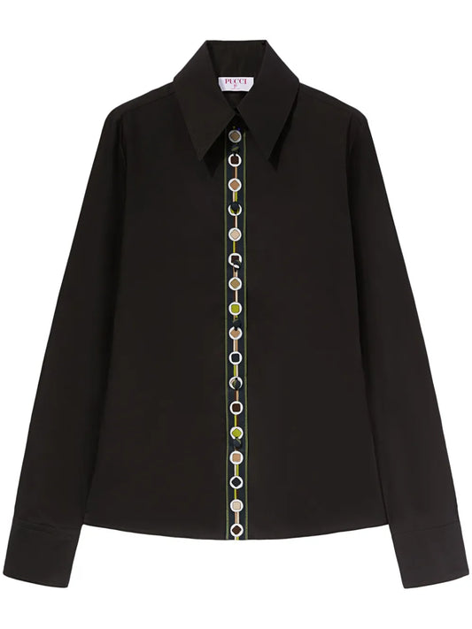 Vivara-Print Cotton Shirt