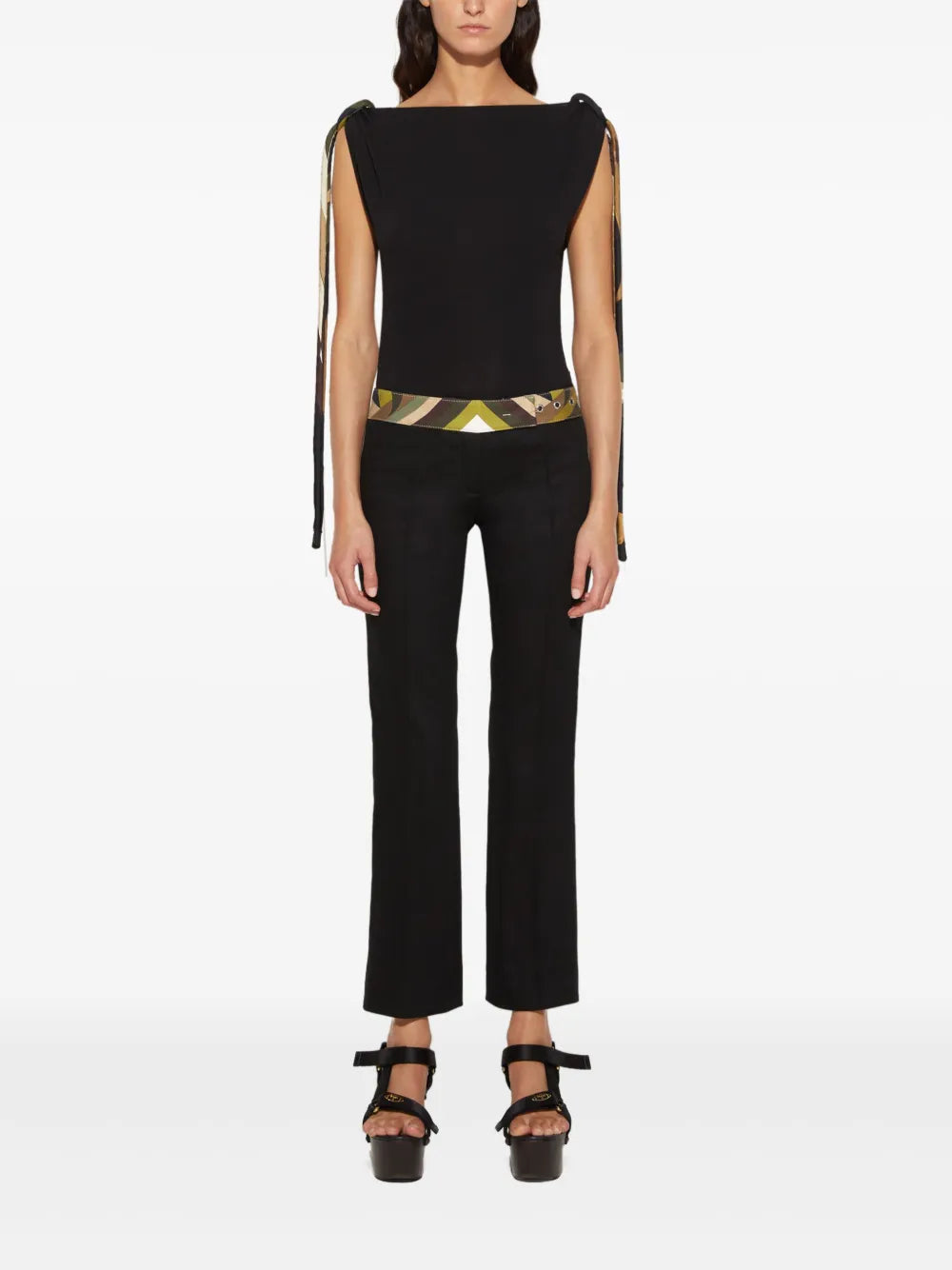 Iride-Print Trousers