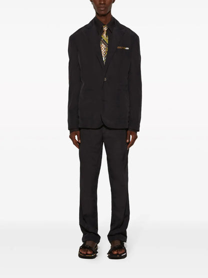 Single-Breasted Tailored Blazer