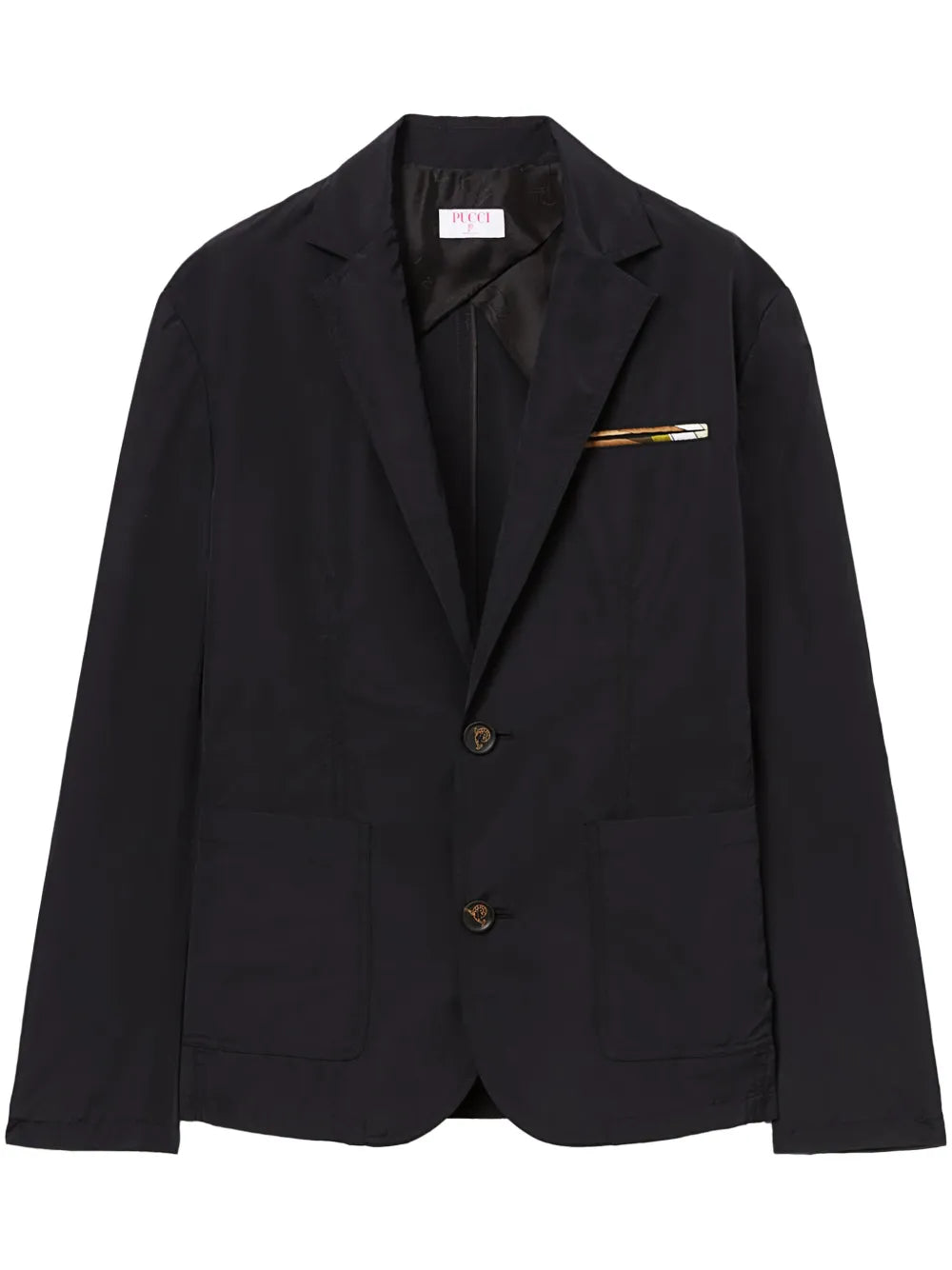 Single-Breasted Tailored Blazer