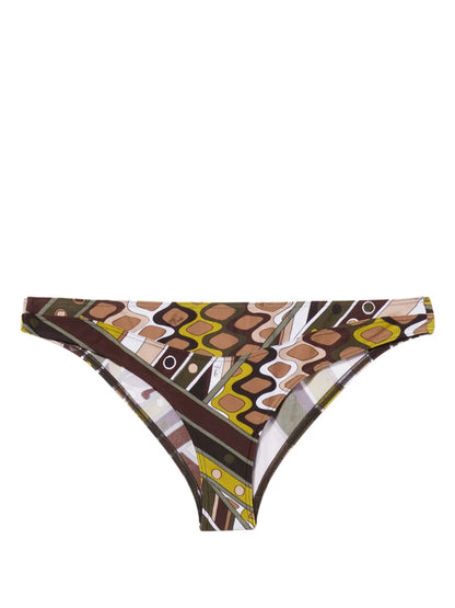 Vivara-Print Bikini Bottoms