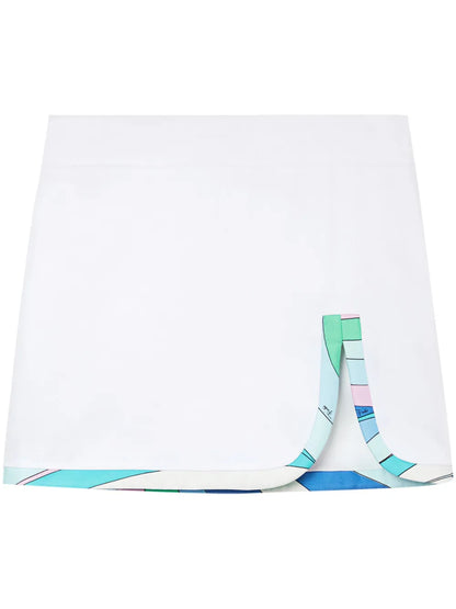 Vivara Print Miniskirt