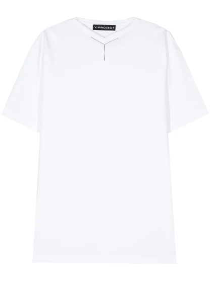 Logo-Appliqué Cotto T-Shirt