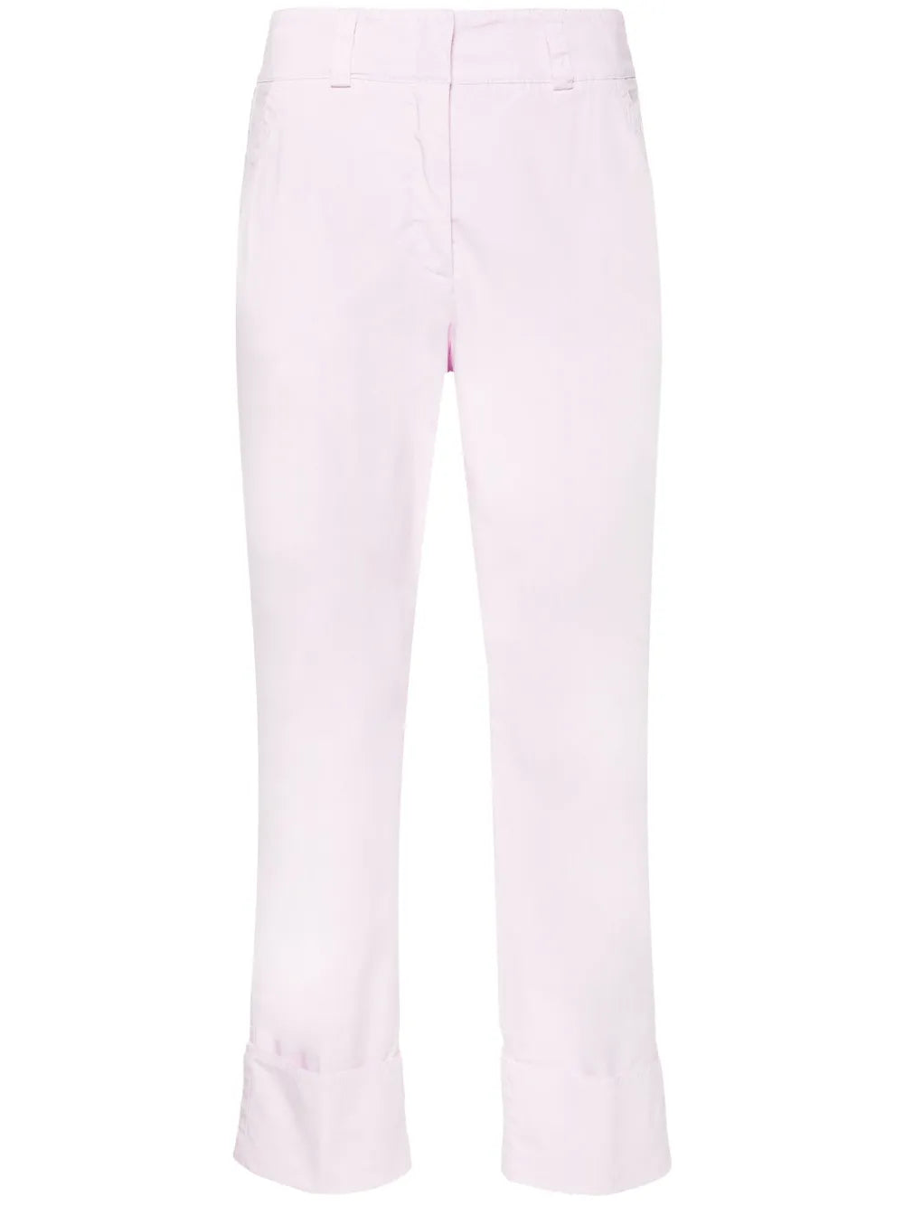 Cuffed Cropped Trousers