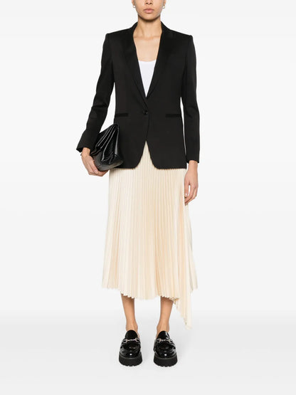 Twill Cotton-Blend Blazer
