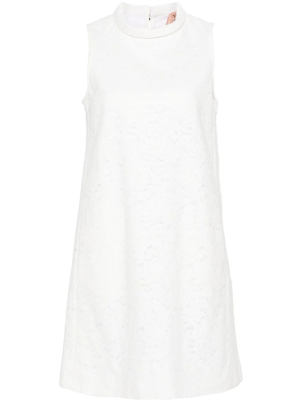 Corded-Lace Mini Dress