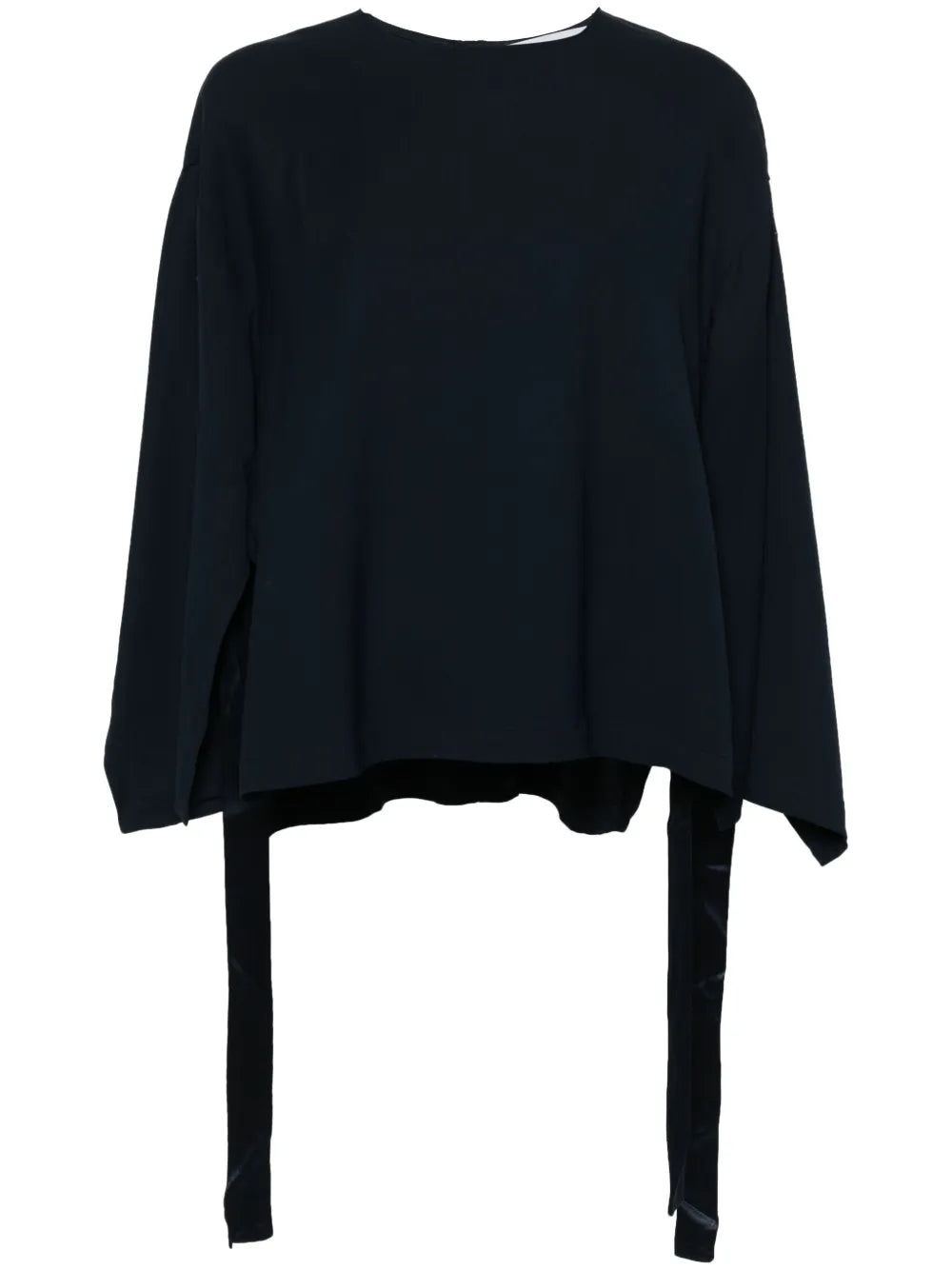 Side-Slit Cady Blouse