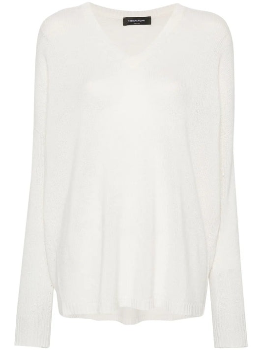 V-Neck Cashmere Jumper