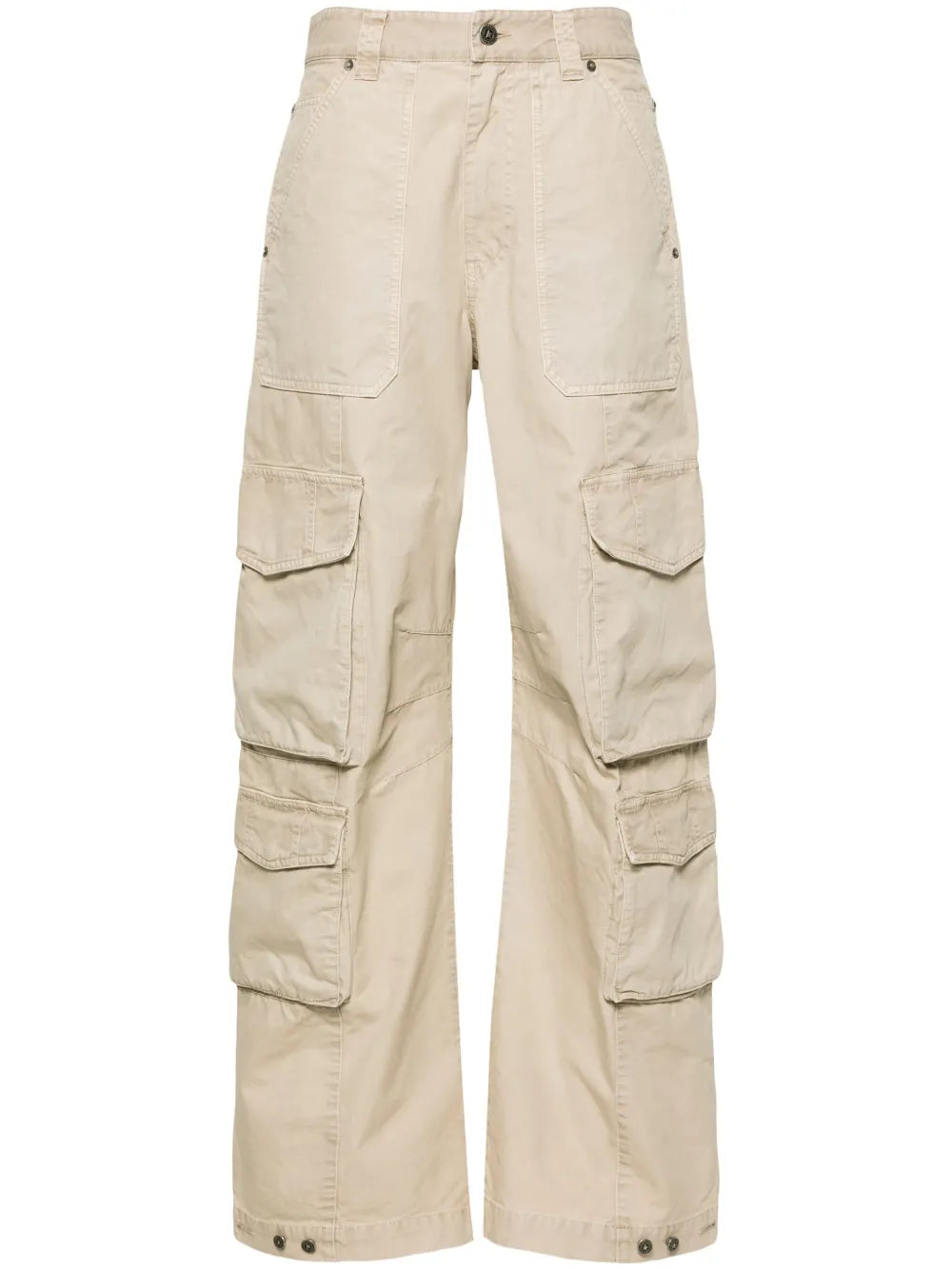 Lenin Wide-Leg Cargo Trousers