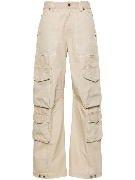 Lenin Wide-Leg Cargo Trousers