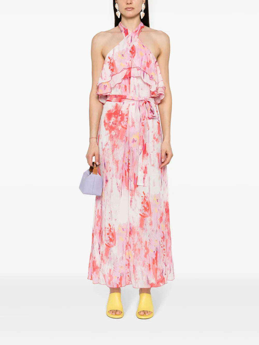 Floral-Print Maxi Dress