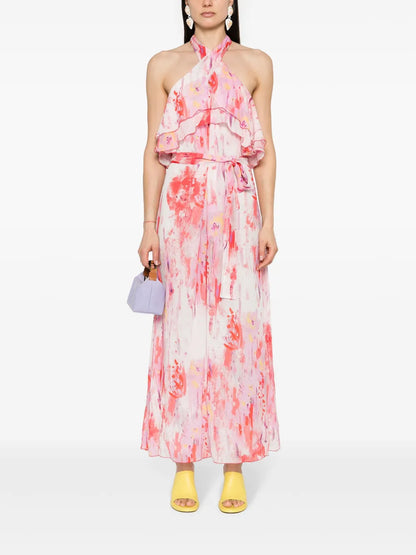Floral-Print Maxi Dress