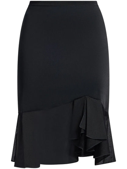 Asymmetric Draped Skirt