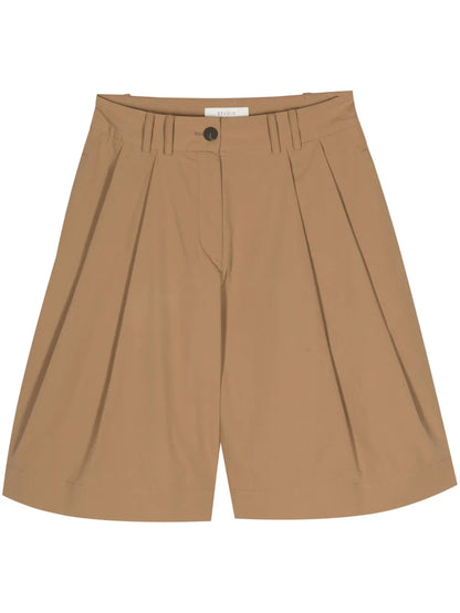 Tailored Flared Shorts