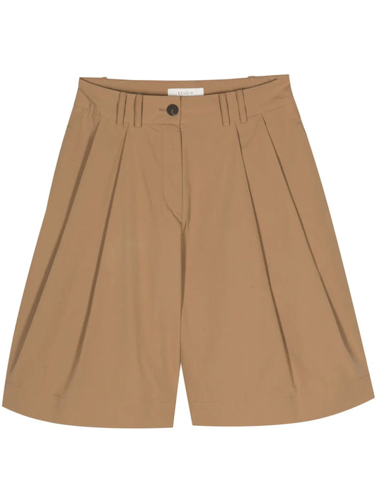 Tailored Flared Shorts
