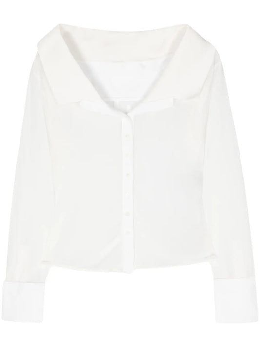 La Chemise Brezza Off-Shoulder Shirt
